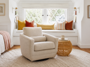 BALTIMO SWIVEL GLIDER CHAIR